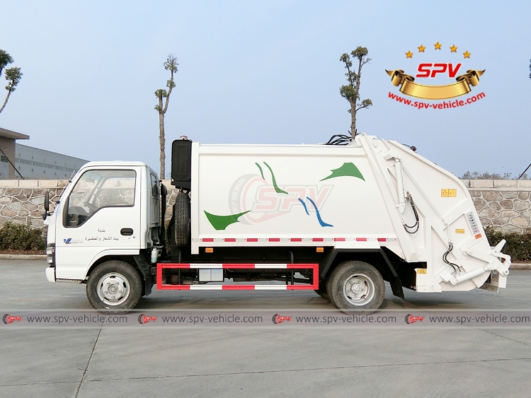 ISUZU Garbage Compactor Truck-LS